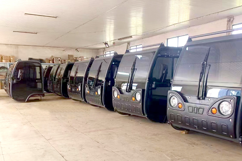 全封闭扫地车车厢生产安全系统集成